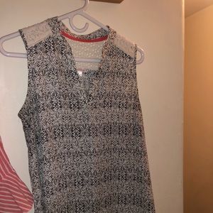 Patterned tank top